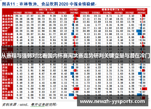 从赛程与强弱对比看国内杯赛淘汰赛走势研判关键变量与潜在冷门 从赛程与强弱对比看国内杯赛淘汰赛走势研判关键变量与潜在冷门